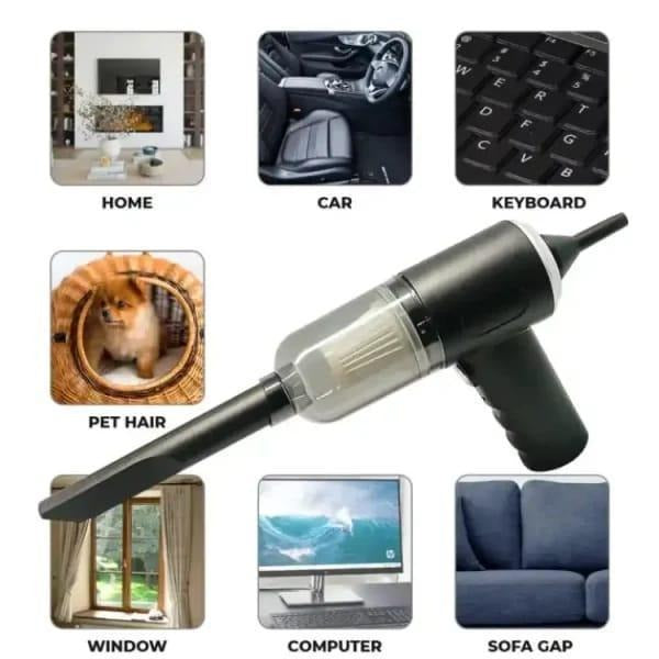 Portable 3-in-1 Car Vacuum