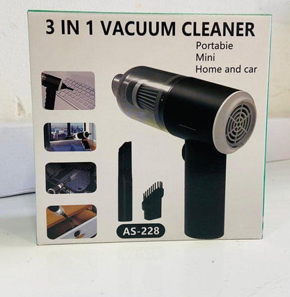Portable 3-in-1 Car Vacuum