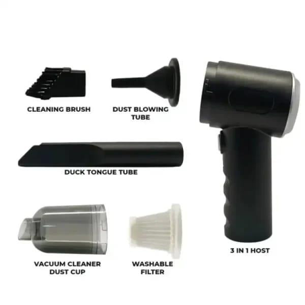 Portable 3-in-1 Car Vacuum