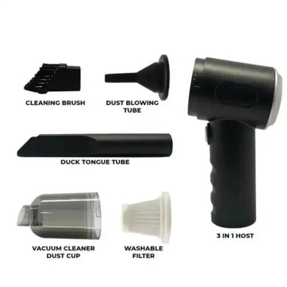 Portable 3-in-1 Car Vacuum
